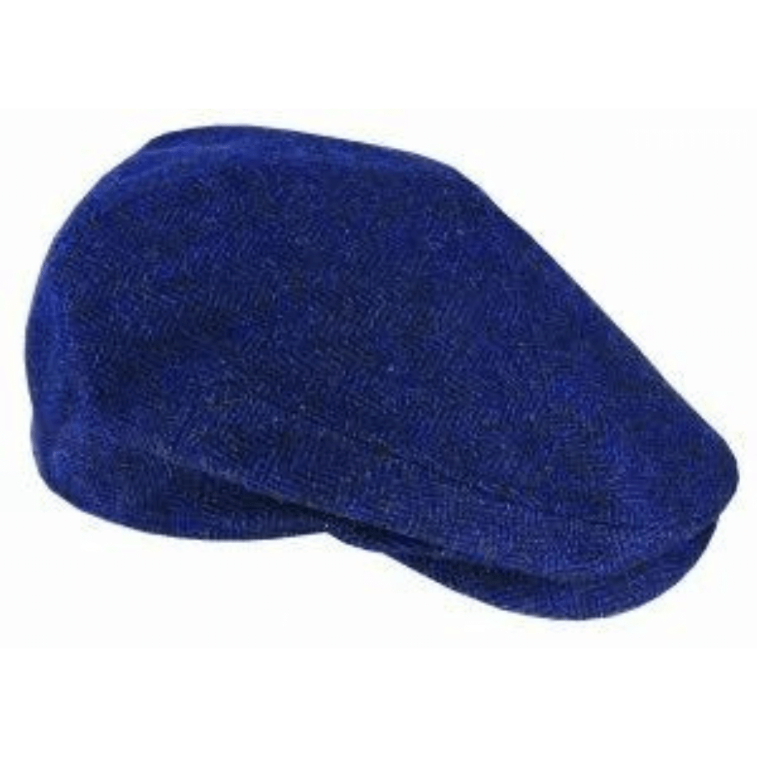 Stewarts Menswear Avenel Hats Wool Blend herringbone cheesecutter cap. The perfect accessory to keep you warm and fashionable, this cap is made from premium quality wool blend fabric with herringbone pattern.