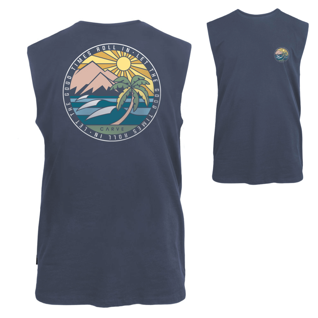 Carve Sun'n'Surf Muscle Tee (Boys)