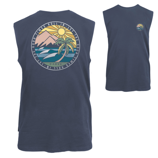 Carve Sun'n'Surf Muscle Tee (Boys)
