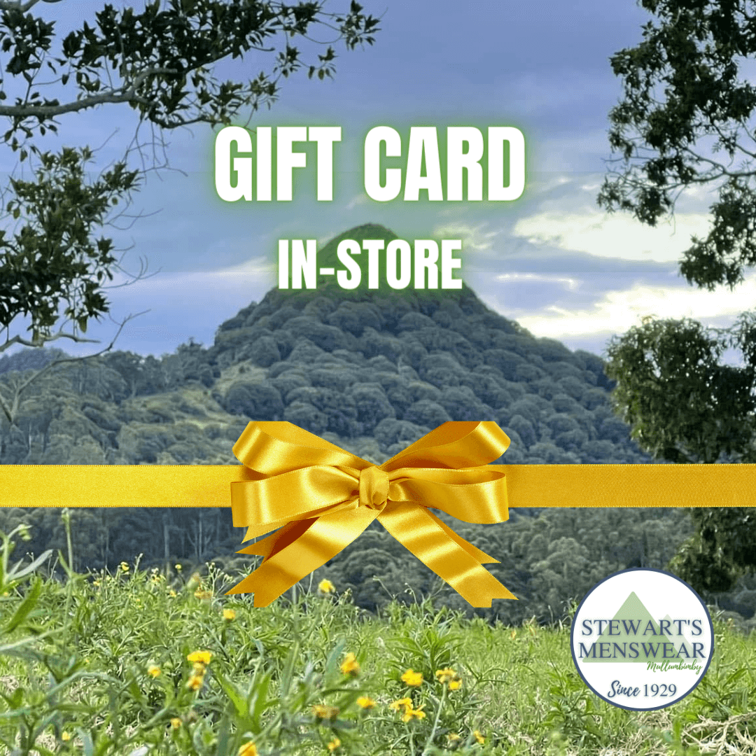 Stewarts Menswear Mullumbimby Instore Gift Card