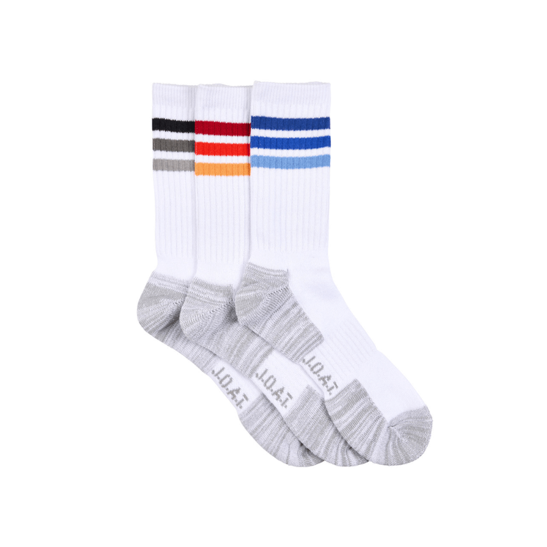 Jack of All Trades 3 Pack Cotton Action Crew Sock