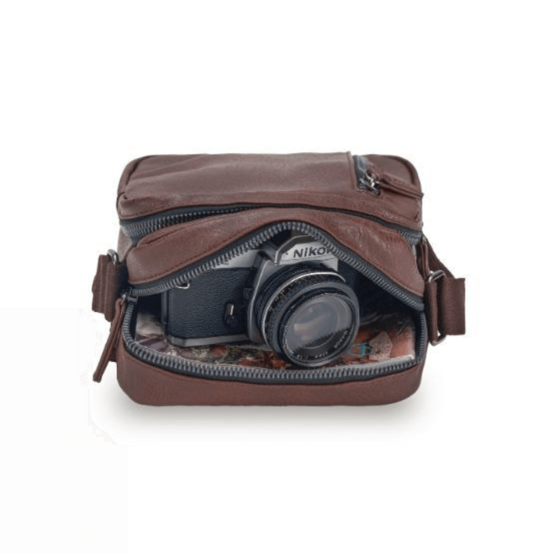 Tosca Men's Vegan Leather Cross-Body Bag