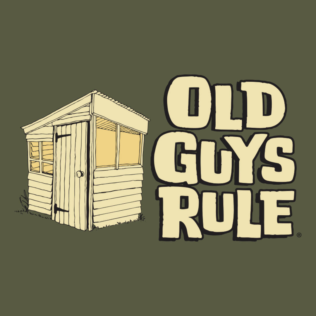 Old Guys Rule Shed Happens T-Shirt