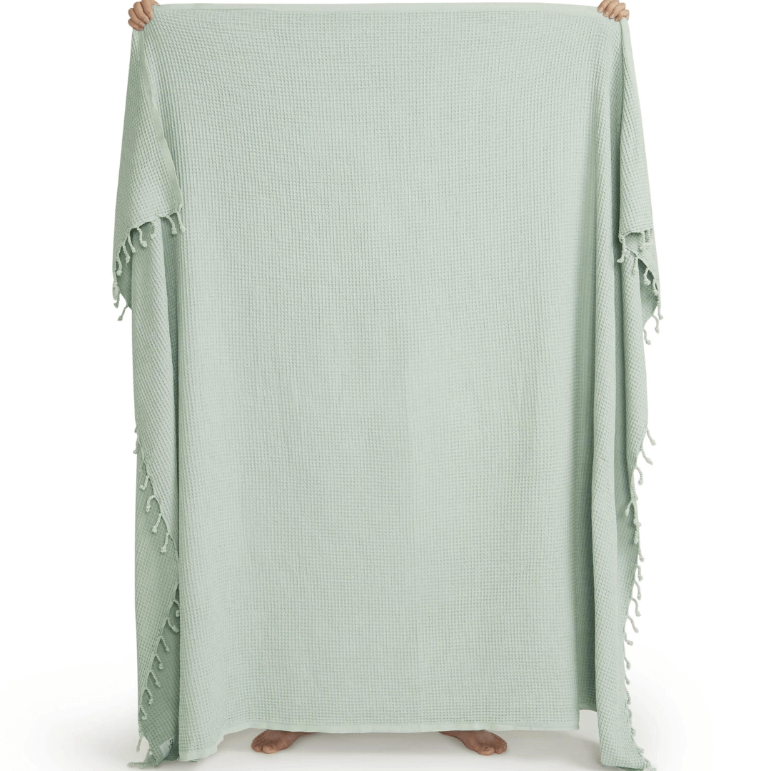 Ozoola Family Beach Blanket Waffle