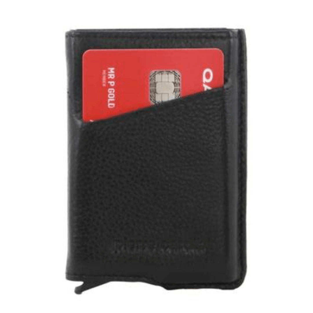 Leather Smart Slide Card Holder