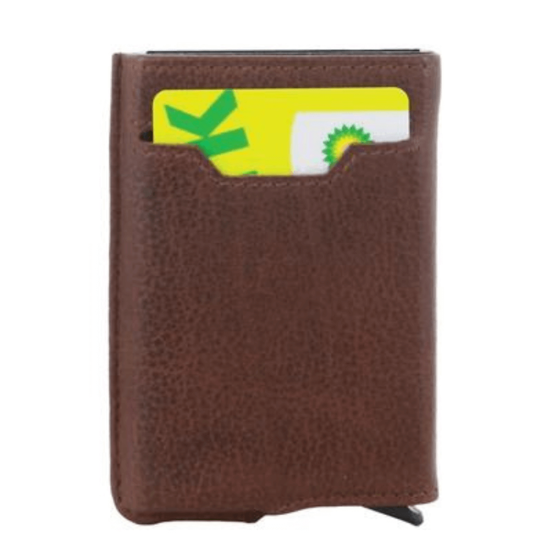 Leather Smart Slide Card Holder