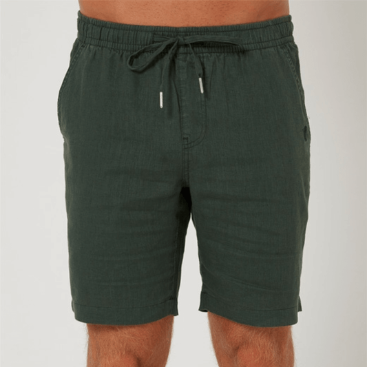 Men's Modern Fit Linen Shorts