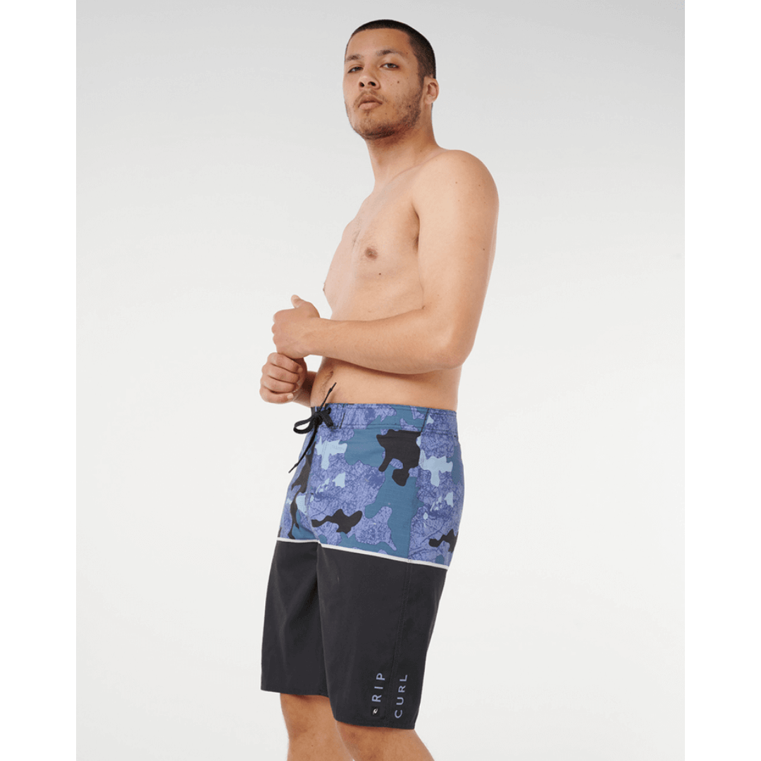Rip Curl Dawn Patrol 21" Boardshort. Camo recycled Ripsuede surf short, $49.99, available at Stewart’s Menswear Mullumbimby.