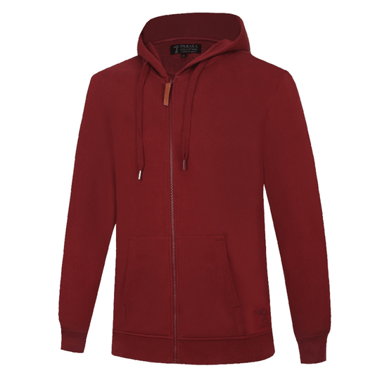 Stewart's Menswear, Mullumbimby. Ritemate Workwear Pilbara Collection fleece zip through hoodie in Ochre Colour. Zip through hoodie with side pockets.