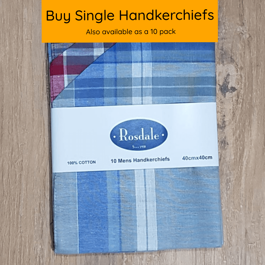 Budget check Hanky - Single Unit