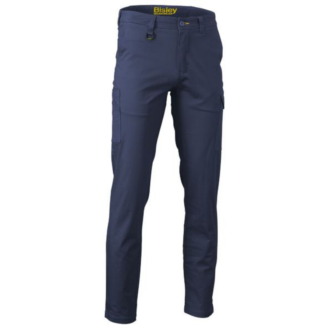 Bisley Stretch Cotton Drill Cargo Work Pants