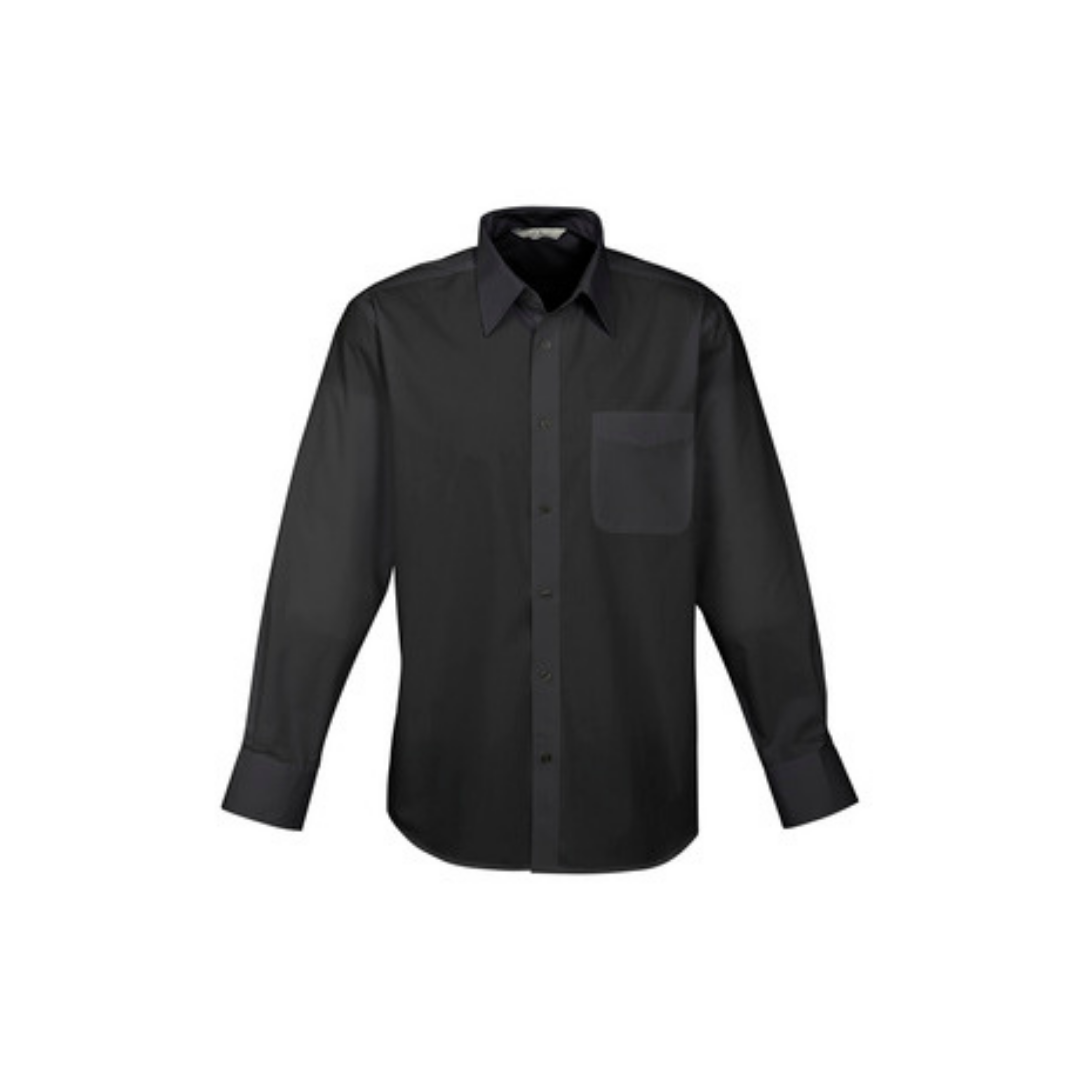 Men's Poplin Long Sleeve Shirt