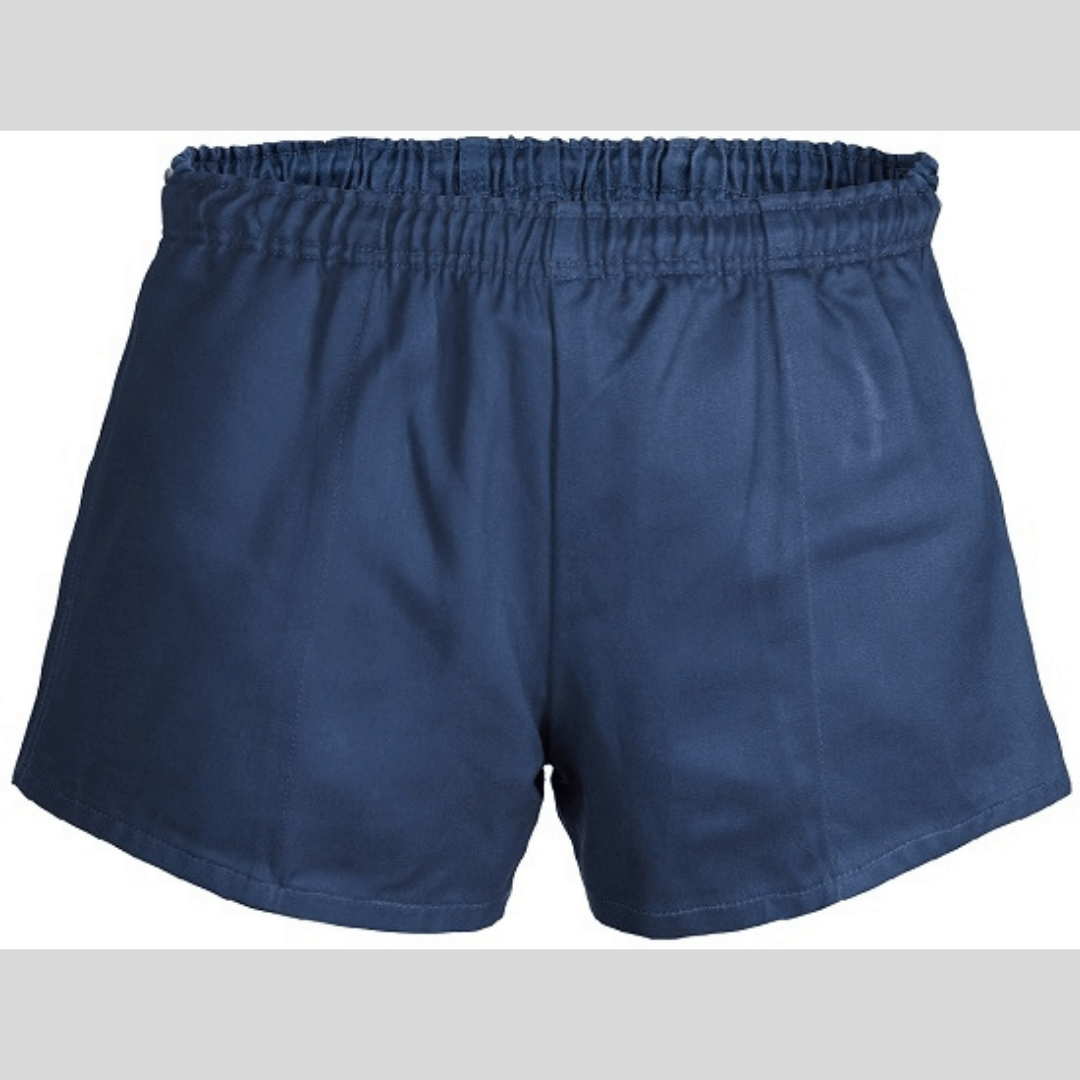 Rugby short elastic waist