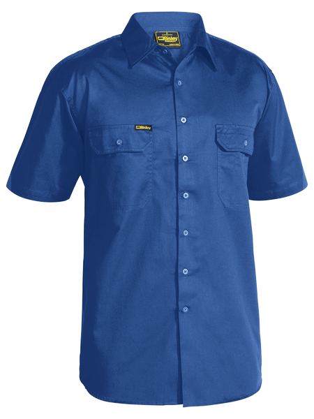 Bisley Cool Lightweight Drill Shirt Short Sleeve