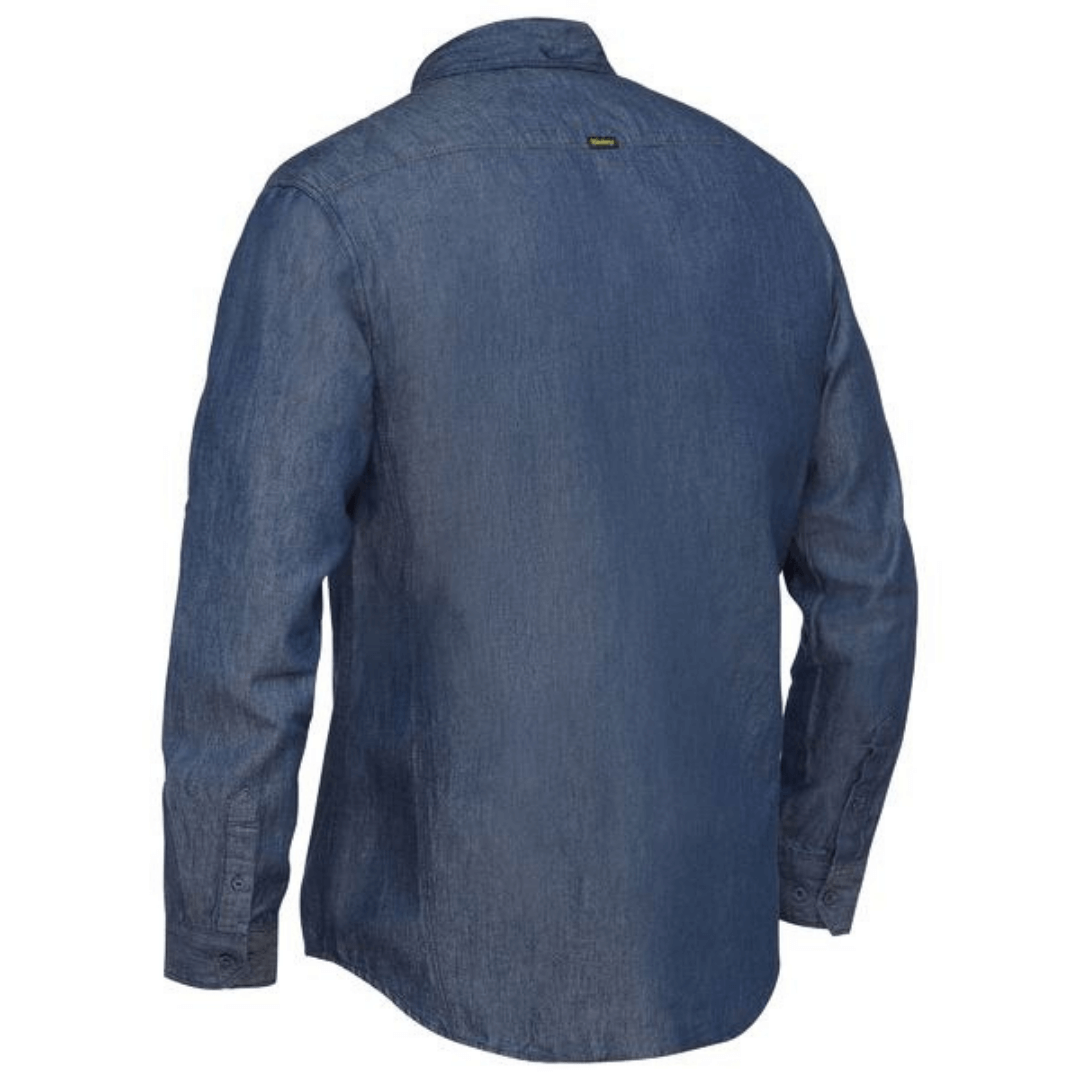 Men's Long Sleeve Denim Shirt