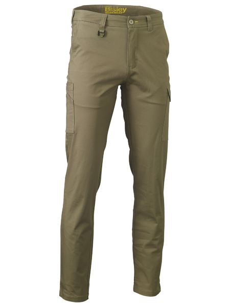 Bisley Stretch Cotton Drill Cargo Work Pants