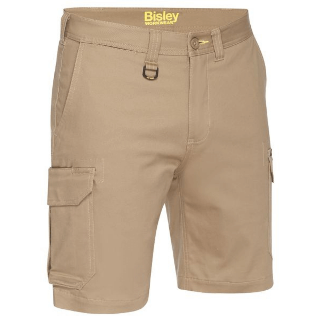 Bisley Stretch Cotton Drill Cargo Short