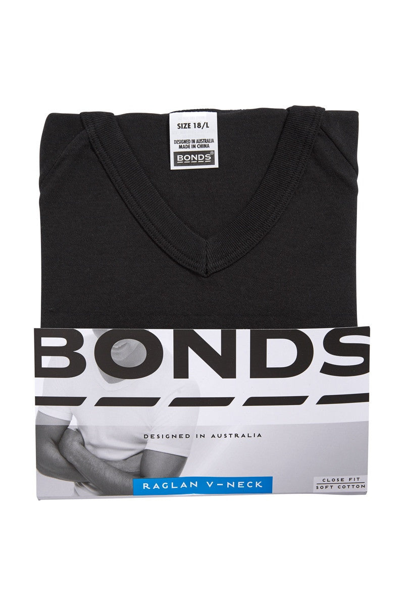 Bonds Genuine V Neck Raglan Tee