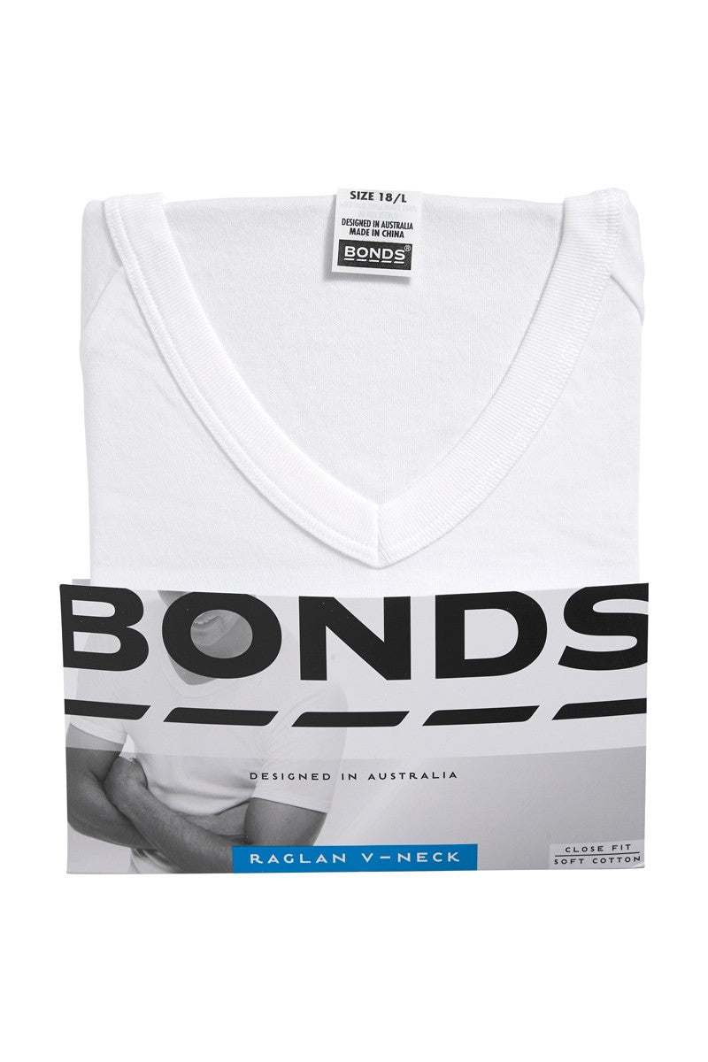 Bonds Genuine V Neck Raglan Tee