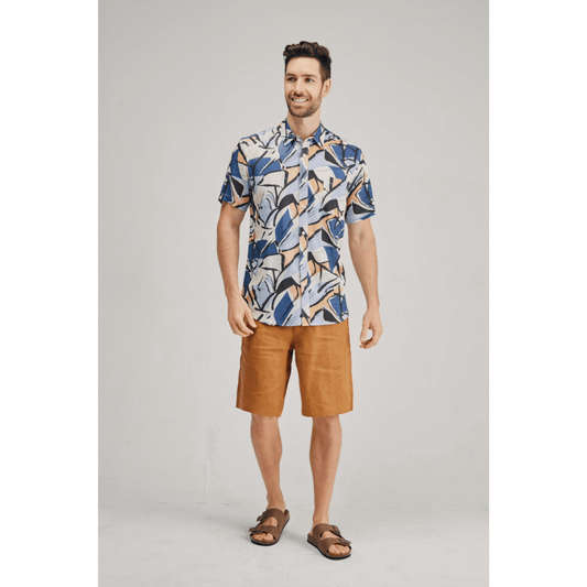 Hemp/Bamboo Printed Shirt