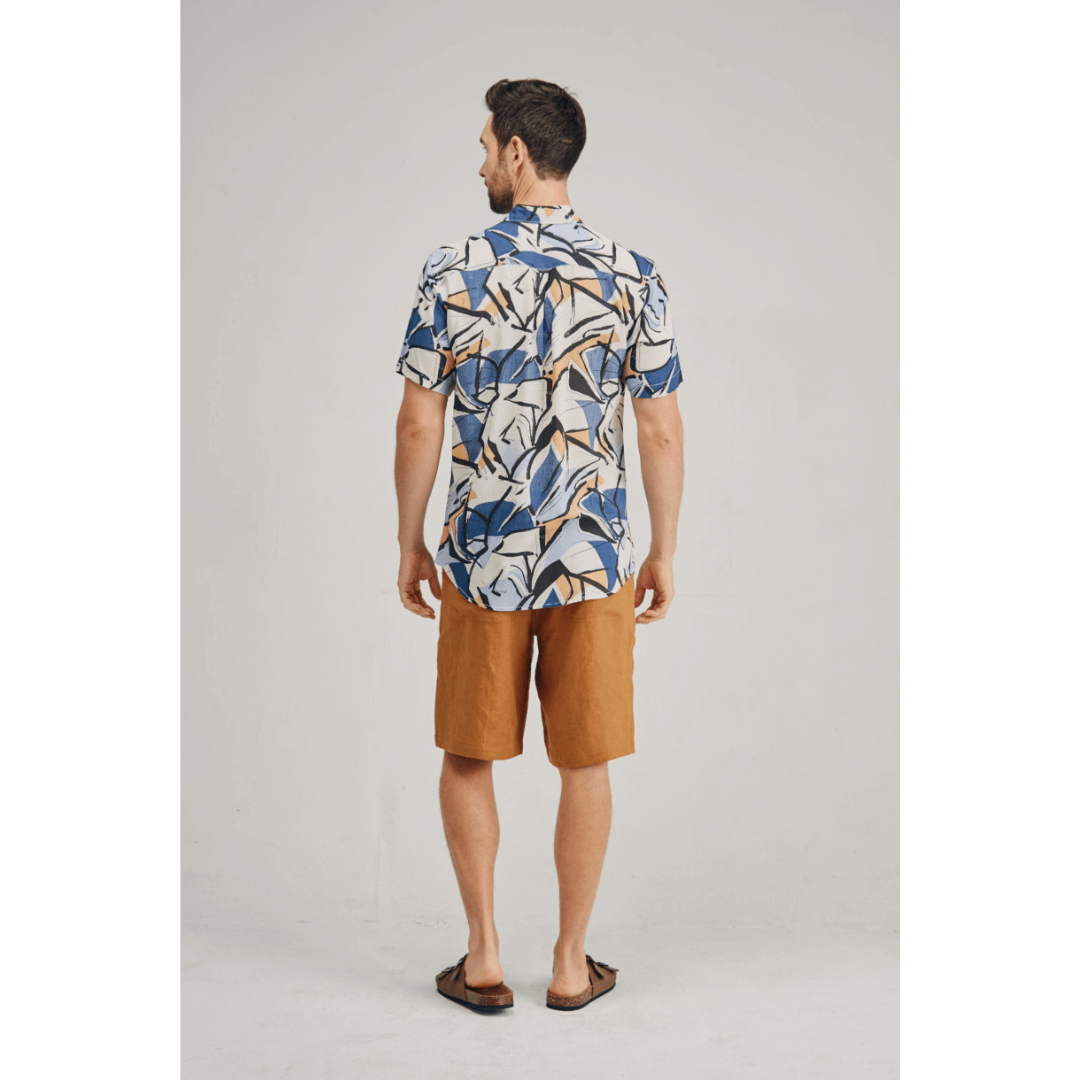 Hemp/Bamboo Printed Shirt