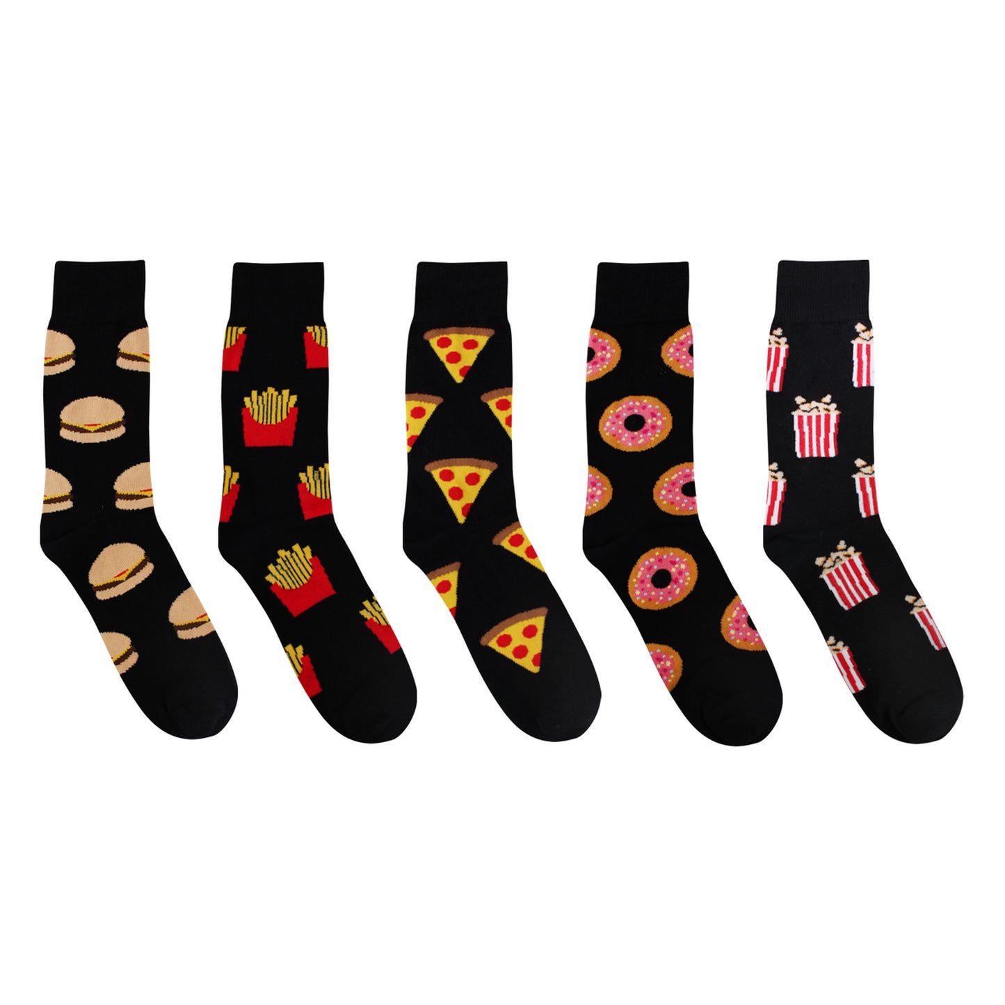 Jack of All Trades Pack of 5 Novelty Dress Socks