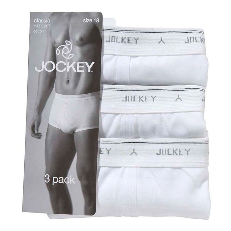 Jockey Classic Y-Front Brief 3 Pack – Stewarts Menswear