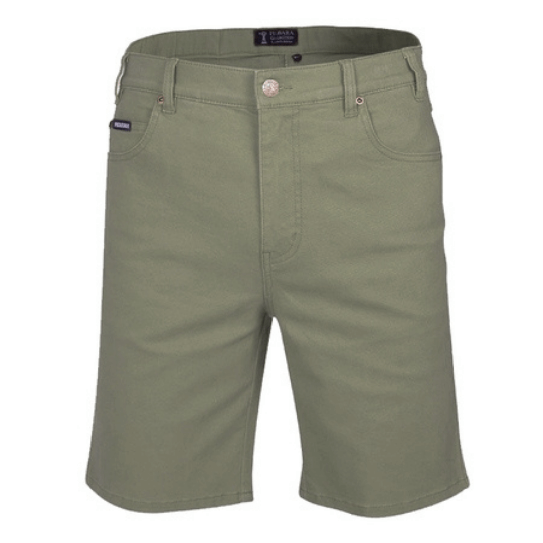 Pilbara Mens Cotton Stretch Shorts