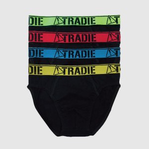 Tradie Boys 4 Pack Briefs
