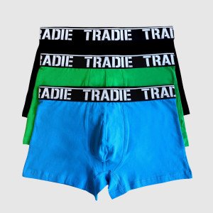 Tradie Mens 3 Pack Cotton Trunk