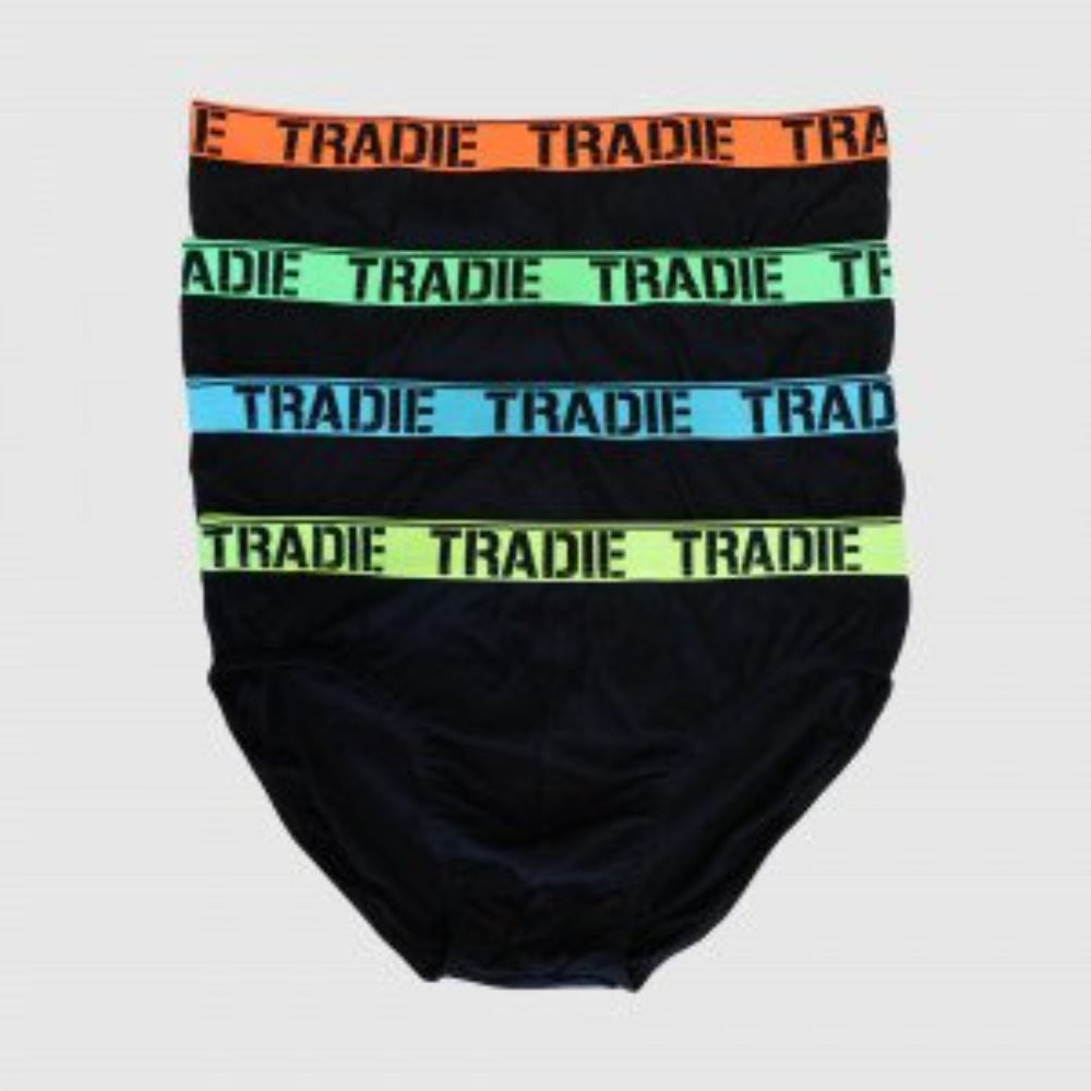Tradie Mens 4 Pack Brief