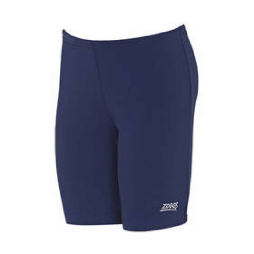 Stewarts menswear mullumbimby. Product photo of boys Zoggs Cottesloe Mid Jammer. Colour navy.