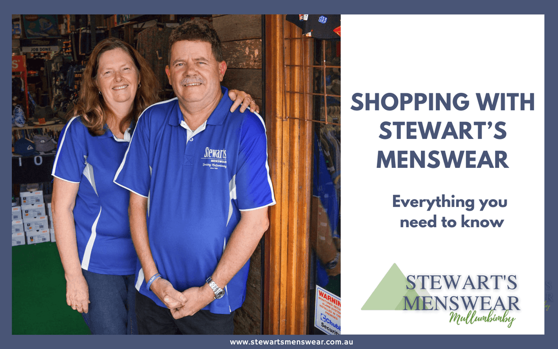 Shopping with Stewart's Menswear