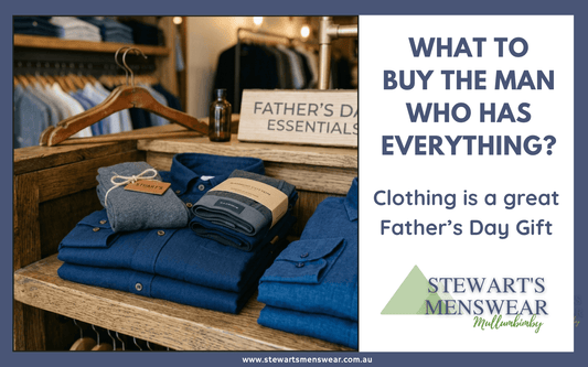 Why Clothing Makes a Great Father's Day Gift for Men Who Are Hard to Buy For