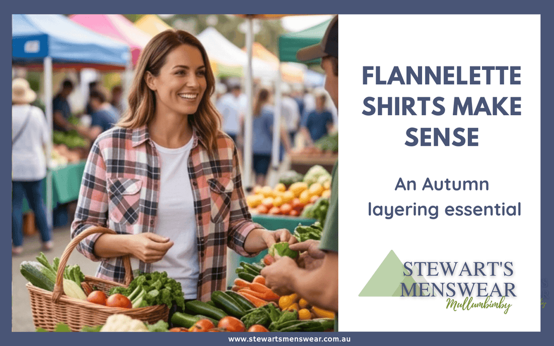 The Flannelette Shirt That Just Makes Sense
