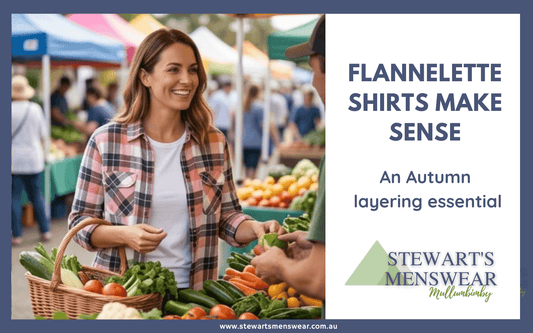 The Flannelette Shirt That Just Makes Sense