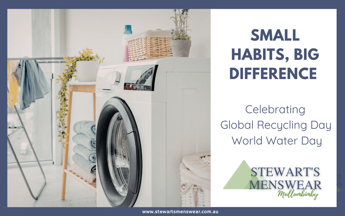 Small Habits, Big Difference: Celebrating Global Recycling Day & World Water Day