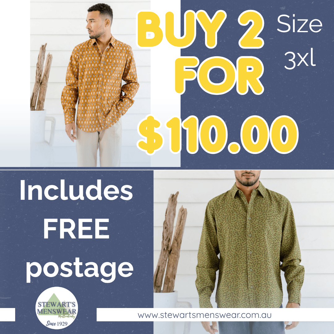 Braintree Hemp long sleeve shirts - 2 for $110