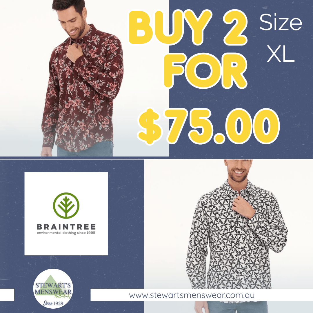 Braintree Hemp long sleeve shirts - 2 for $75
