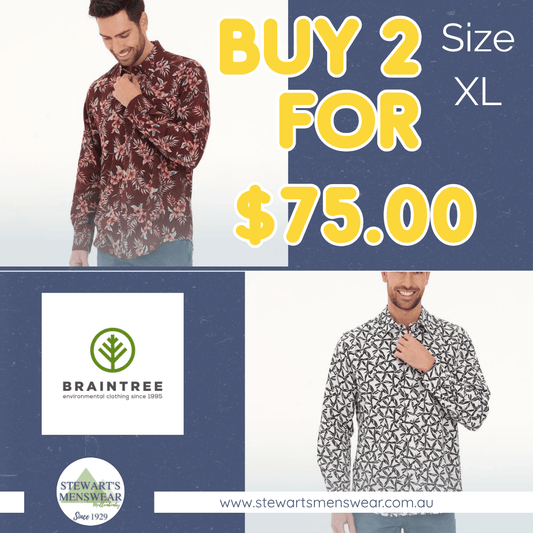 Braintree Hemp long sleeve shirts - 2 for $75