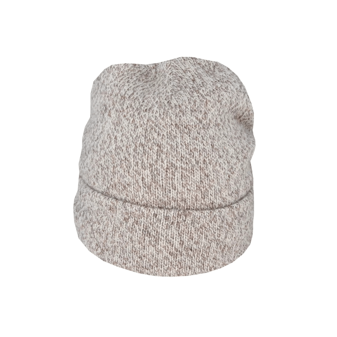 Stewarts Menswear Mullumbimby. Avenel hats ragg wool beanie with thinsulate lining. Colour is beige.