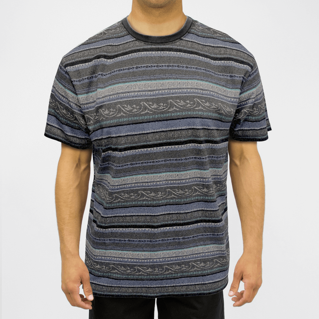 Carve Apache Short Sleeve Tee available at Stewart’s Menswear Mullumbimby. Regular-fit printed cotton tee with vintage wash.