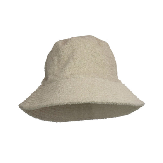 Stewarts Menswear Carve Surfwear Cali Towelling bucket hat. The Carve Cali Bucket Hat is a trendy sun accessory. Not only will this hat shield you from the sun, but it will also make you look good. Made from 100% cotton towelling, it is ideal for fun in the summer sun. Colour is Stone.
