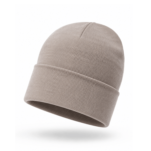 WoolANZ 100% fine merino beanie in natural, soft knitted unisex winter beanie available at Stewart's Menswear Mullumbimby.