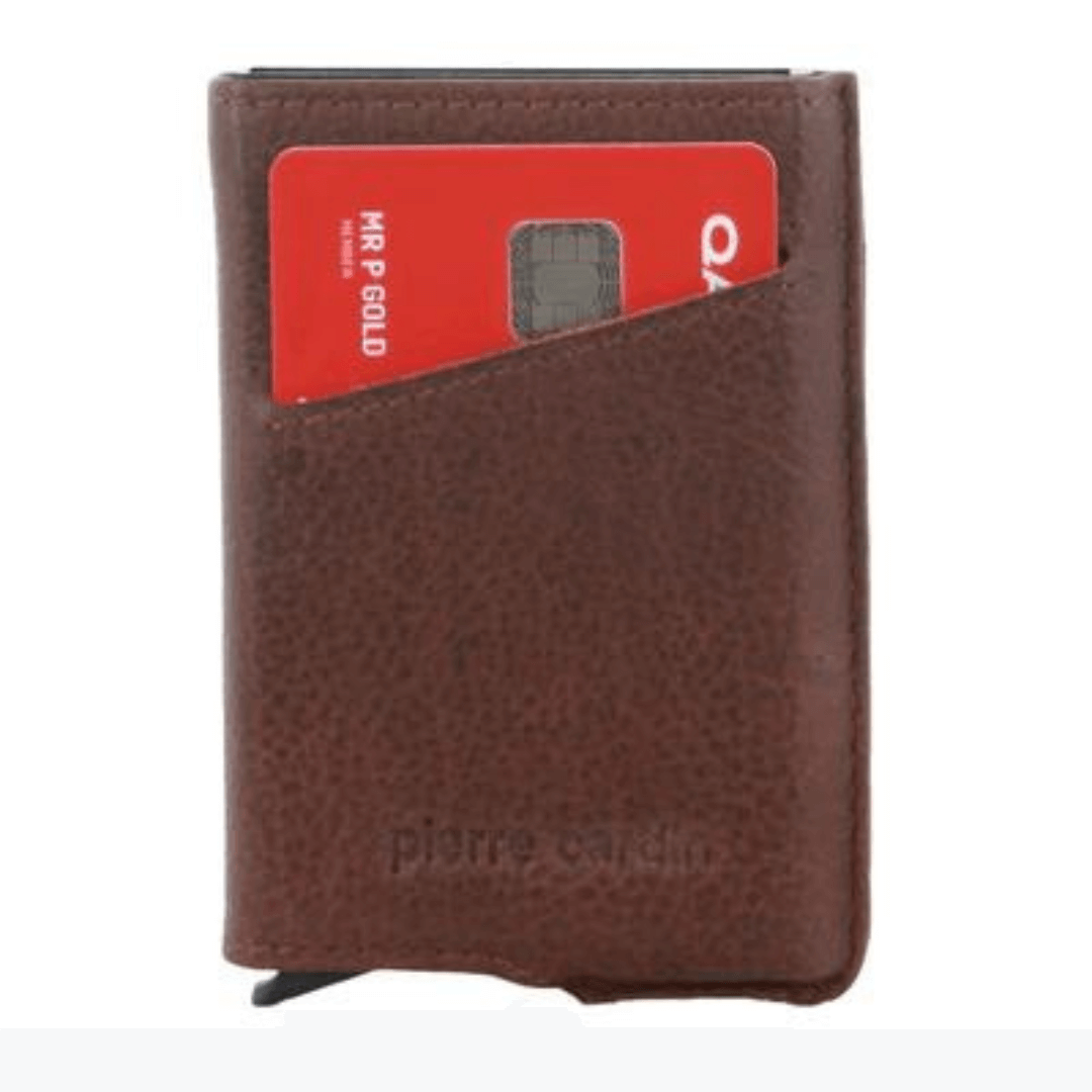 Leather Smart Slide Card Holder
