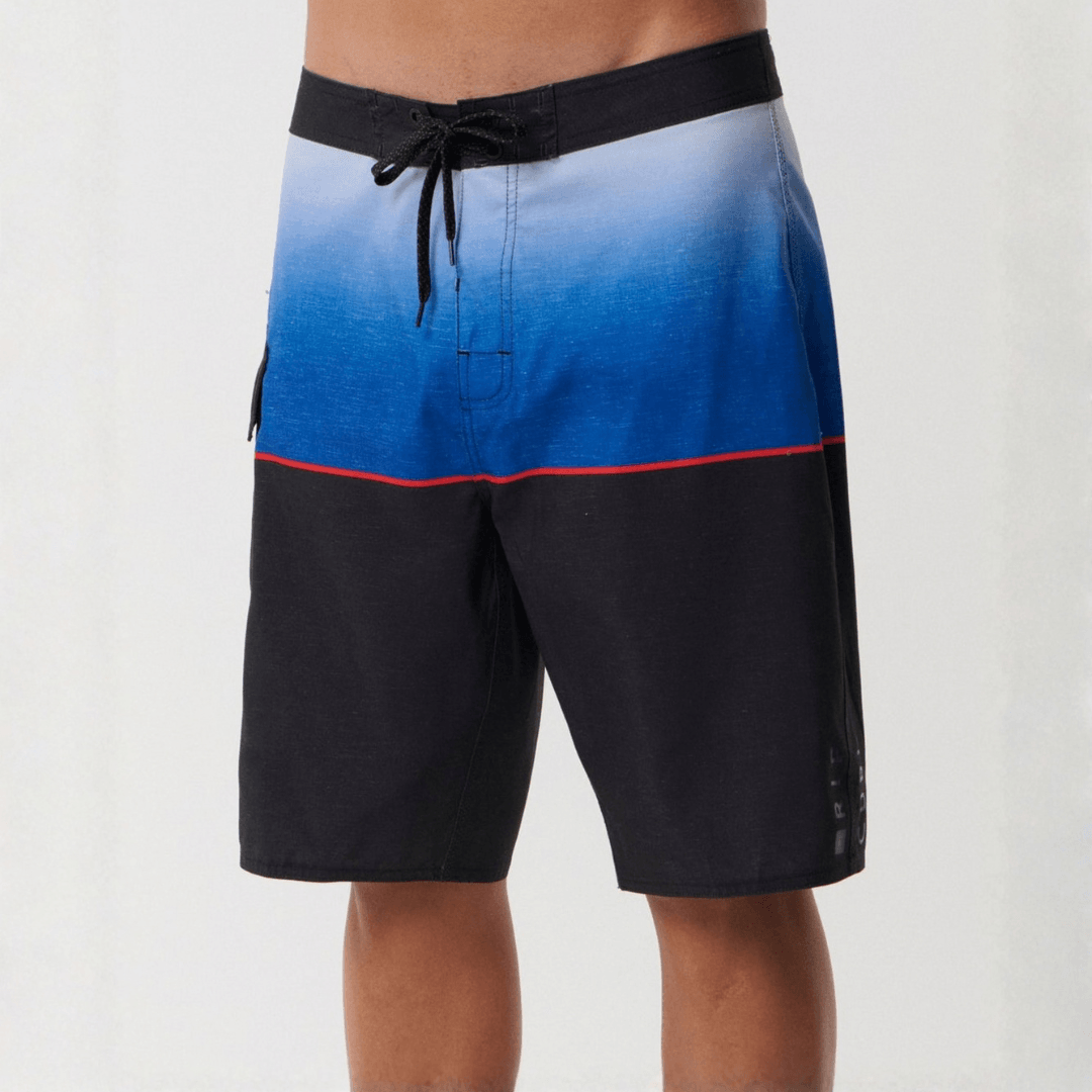 Front view of Rip Curl Dawn Patrol Boardshorts in Cobalt available from Stewarts Menswear, Mullumbimby