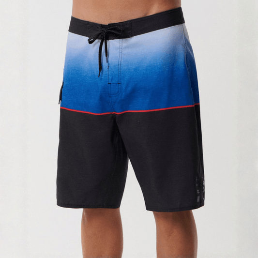 Front view of Rip Curl Dawn Patrol Boardshorts in Cobalt available from Stewarts Menswear, Mullumbimby
