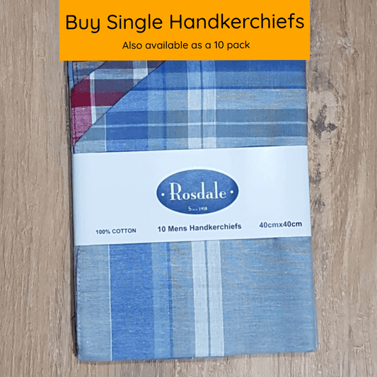 Budget check Hanky - Single Unit
