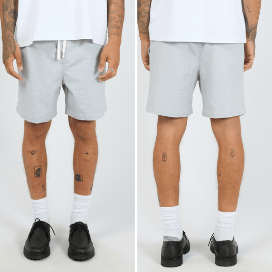 St Goliath 17" Linen Blend Volley shorts, breathable cotton linen blend available at Stewart's Menswear Mullumbimby.