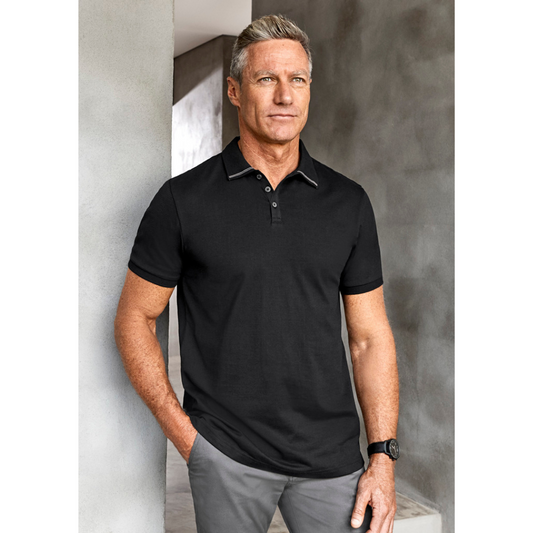 100% Cotton Jersey "Aston" Men's Polo Shirt